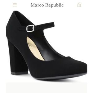 Women's Marco Republic Monaco Black Shoes Size 8.5
